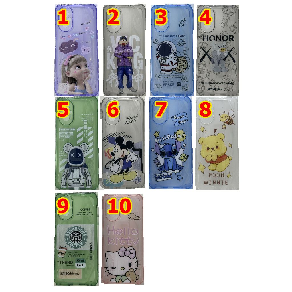 เคสใส ลายการ์ตูน Redmi 12 Redmi 12C Redmi 13(4G) Redmi 13(5G) Redmi 13c Redmi 13pro(5G) Redmi 13pro+
