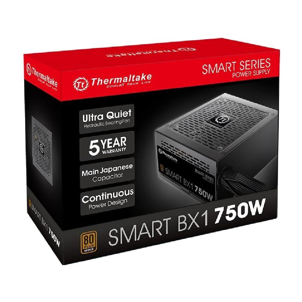 THERMALTAKE SMART BX1 750WATT 80+BRONZE (PS-SPD-0750NNFABE-4) (ประกัน 5 ปี) TS9-000216