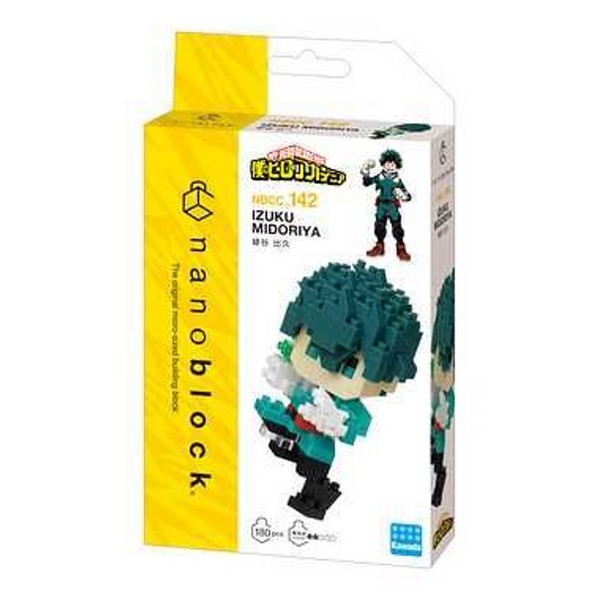 Kawada nanoblock My Hero Academia NBCC_142 Izuku Midoriya 4972825225240 (นาโนบล็อค)