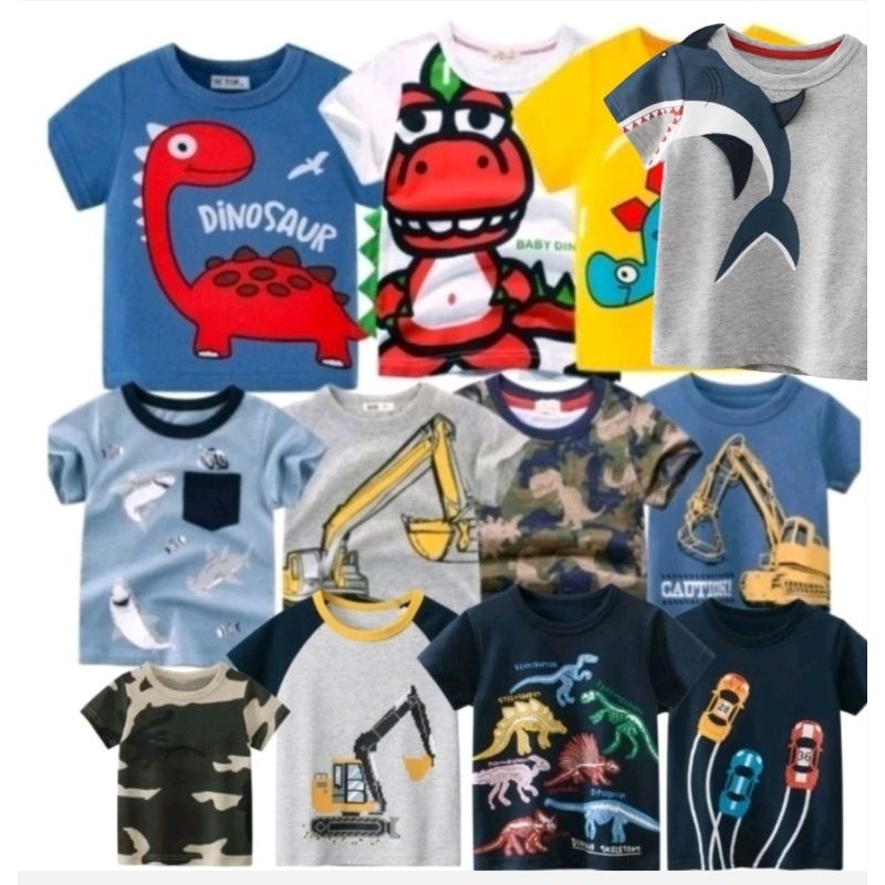เสื้อยืดเด็ก1-6ขวบน่ารักใส่สบาย