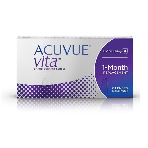Acuvue Vita Contacts คอนแทคเลนส์ใส รายเดือน (ขายแยกคู่)