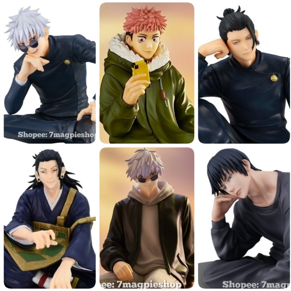 🔥 Lot JP🇯🇵 FuRyu ฟิกเกอร์แท้ Jujutsu Kaisen Toji Yuji Gojo Satoru Inumaki Yuta Okkotsu Geto Noodle S