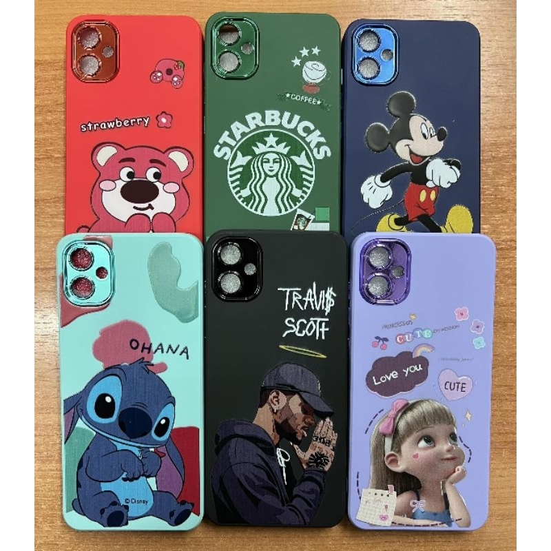 (จัดส่งจากไทย)เคสกำมะหยี่โครเมี่ยมการ์ตูน lhone ip14pro ip14promax ip15 ip15pro ip15plus ip15 ultra 