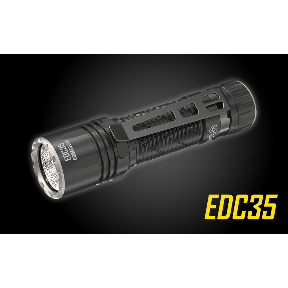 ไฟฉายNITECORE EDC35 สว่าง 5000 LUMENS ส่องไกล 500 เมตร