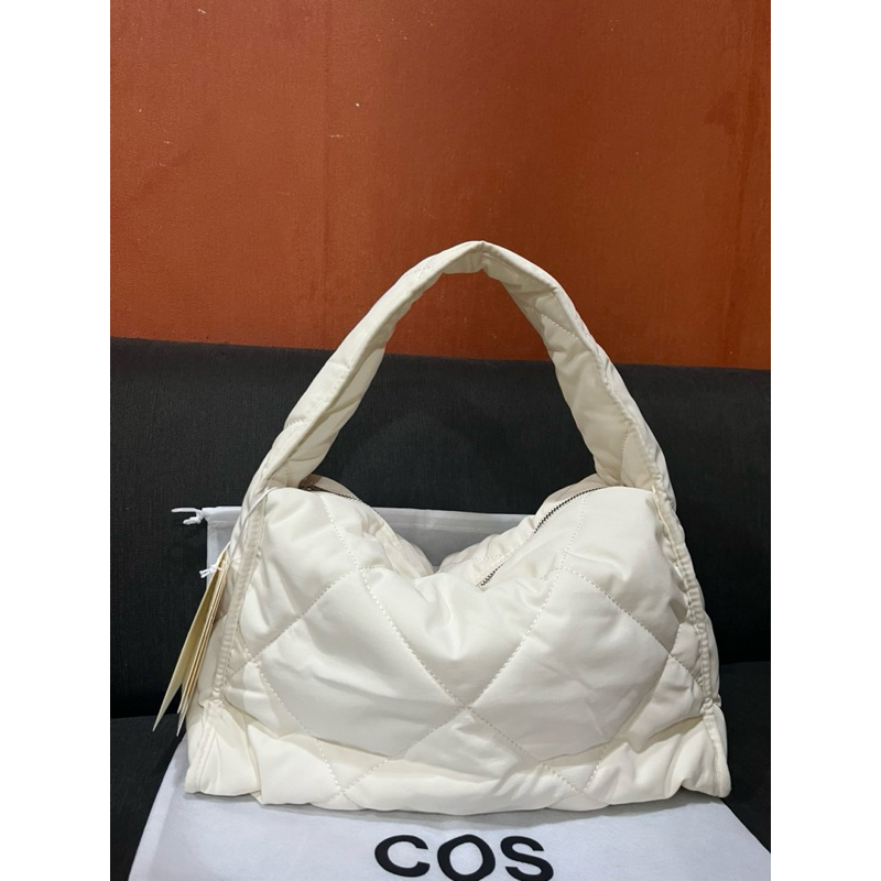 cos diamond hobo bag
