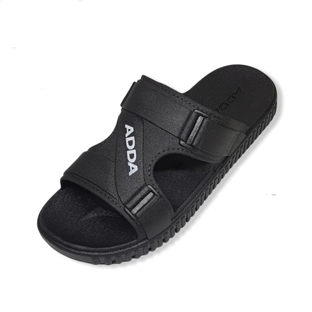 รองเท้าแตะชาย รองเท้าแตะ ADDA ของแท้ รุ่น15201 ทนทาน ใส่สบาย แบบยาง PVC ของผู้ชาย รองเท้าแตะสวมชาย รองเท้าแตะ