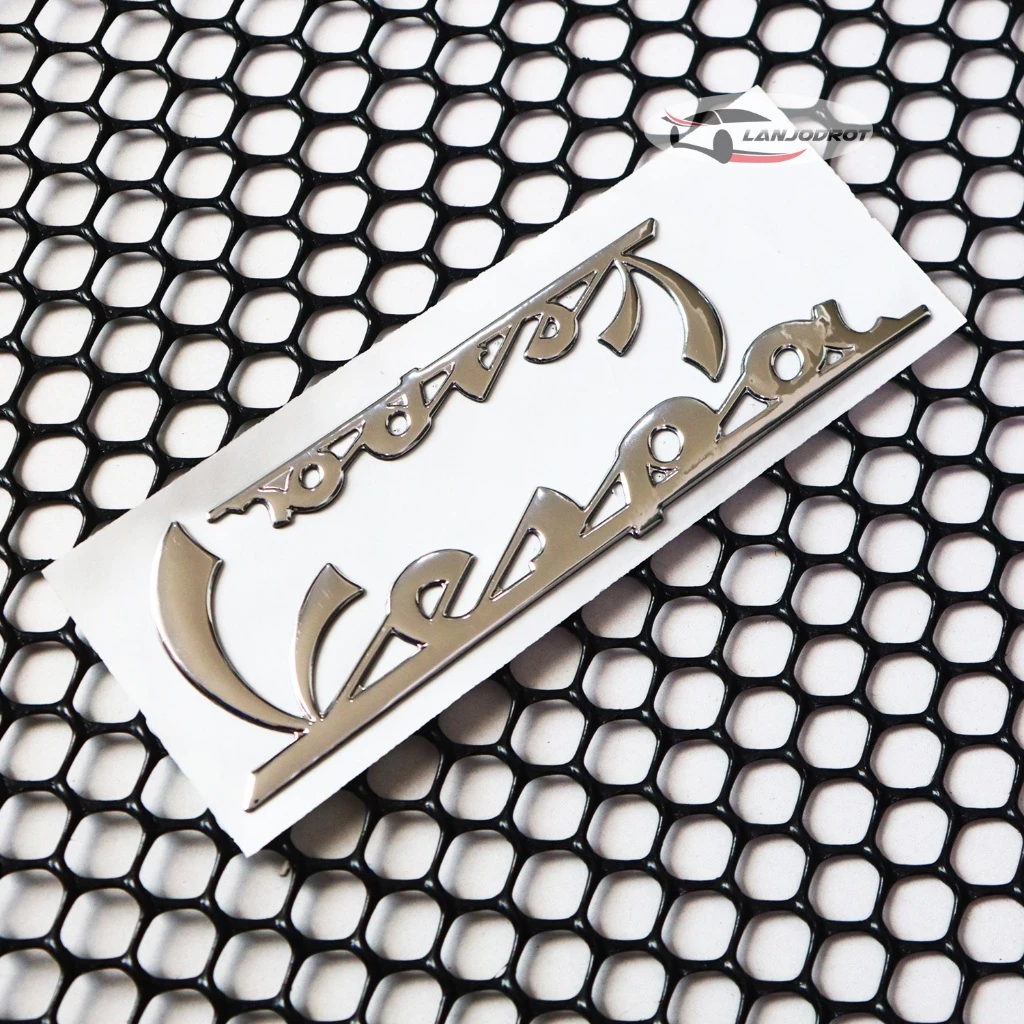 1 คู่ sticker ตัวนูน Vespa สติ๊กเกอร์ เวสป้า แต่งรถ สำหรับ VESPA thumbnail 5