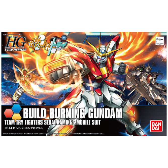 Bandai HGBF 1/144 Build Burning Gundam