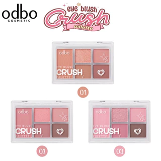 Odbo Eye Blush Crush Palette โอดีบีโอ อายบลัช ครัช พาเลท ODS04 ขนาด 6 กรัม
