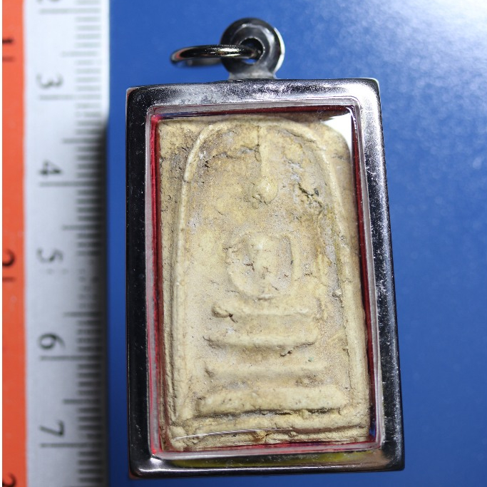 KK00K04-พระสมเด็จ ไม่ทราบที่ พร้อมกรอบห้อยคอ