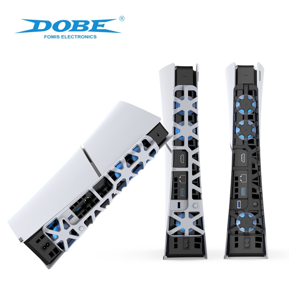 พัดลม DOBE PS5 slim ระบายความร้อนสำหรับเครื่อง PS5  Cooling Fan for PS5 slim, Control Cooling Fan