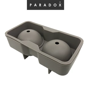 Paradox : พิมพ์น้ำแข็งกลม 2 ช่อง เส้นผศ.ต่อน้ำเเข็ง 1 ลูก 6 ซม Ice ball mould-2 balls BB Z1009(SBRO)