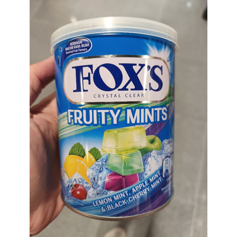 Fox's Fruity Mint 180g. ลูกอมผลไม้รสมิ้น 180 กรัม