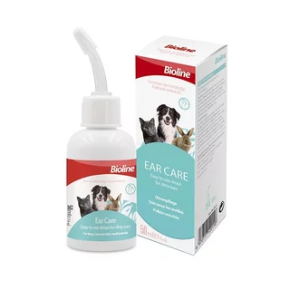 Bioline - น้ำยาเช็ดหู น้ำยาเช็ดคราบน้ำตา สำหรับสุนัข แมว และ กระต่าย