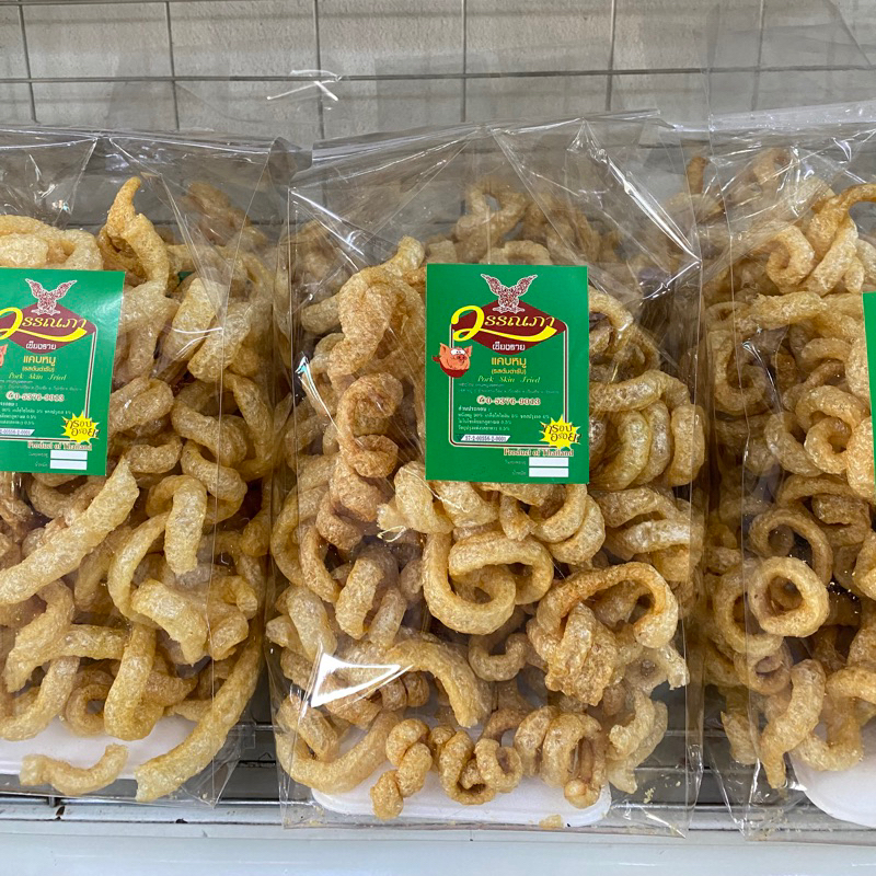 แคบหมูไร้มัน รสดั่งเดิม วรรณภา
