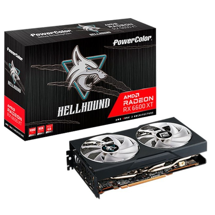 PowerColor RX6600 XT HELLHOUND 8GB DDR6