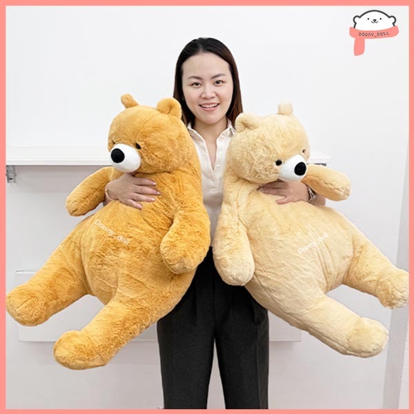 ตุ๊กตาหมีอ้วน Fatso bear 3สี 45/55/75cm ตุ๊กตาหมียักษ์ ตุ๊กตาหมีขน หมีอ้วน ขนนุ่ม ตัวนิ่ม น่ารักสุดๆค่า