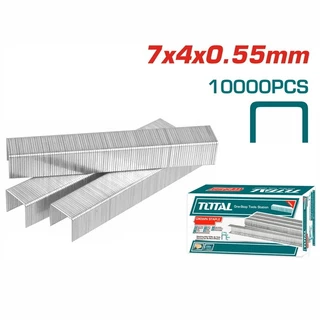 TOTAL ลูกแม็กสำหรับเครื่องรัด-มัดกิ่งไม้ THTPTM1251 / เทปพีวีซียาว 25 เมตร (20 ม้วน)