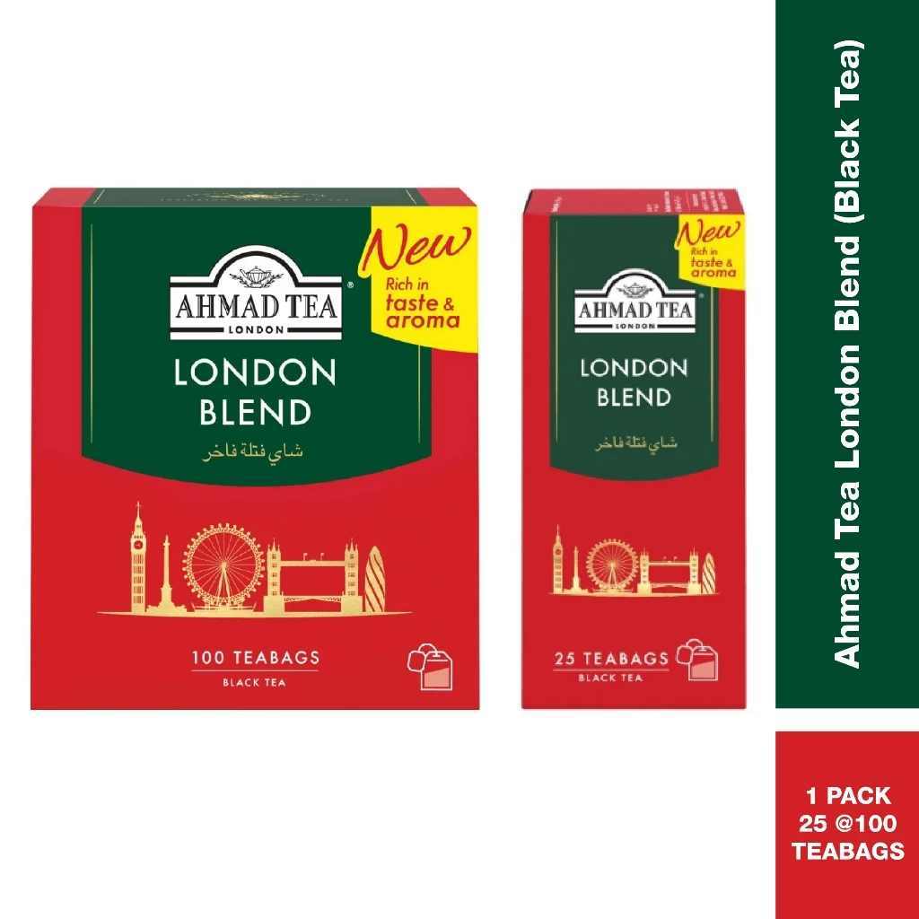 ชา Ahmad Tea London Blend Black Tea ขนาด 25-100 ซอง