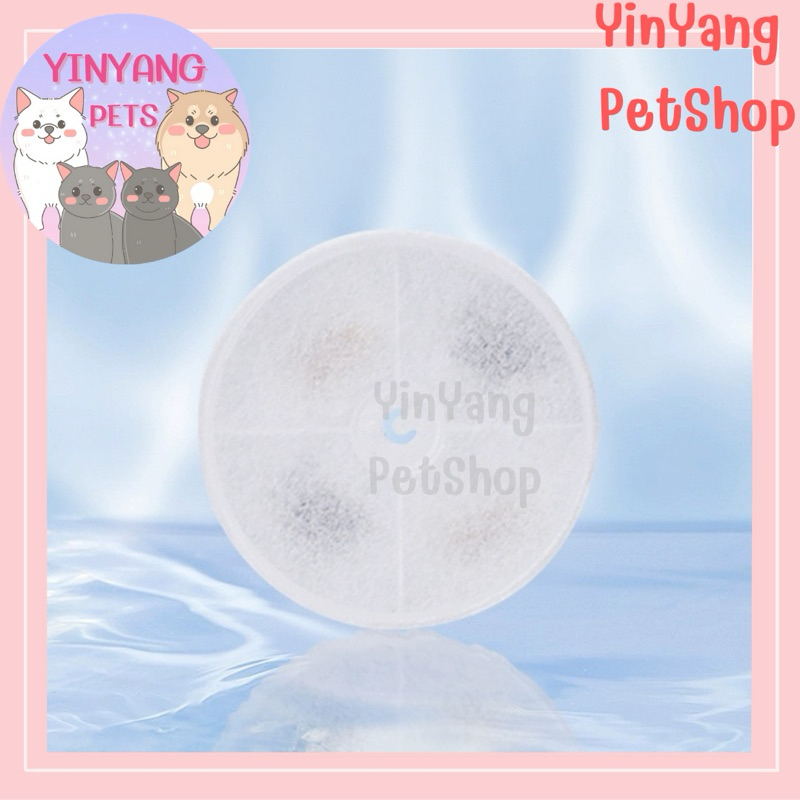 ตัวกรองน้ำพุ ไส้กรองน้ำพุแมว filter น้ำพุสัตว์เลี้ยง | YINYANG PETS