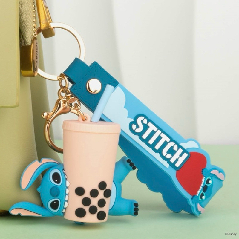 🌈 พร้อมส่ง ❤️ Disney Stitch Keychain พวงกุญแจสติช พวงกุญแจดิสนีย์ สติช ลิขสิทธิ์แท้