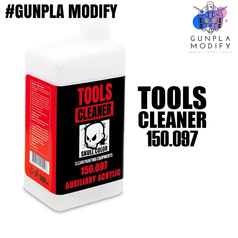 SKULL COLOR น้ำยาทำความสะอาดอุปกรณ์ Tools Cleaner 500 ml