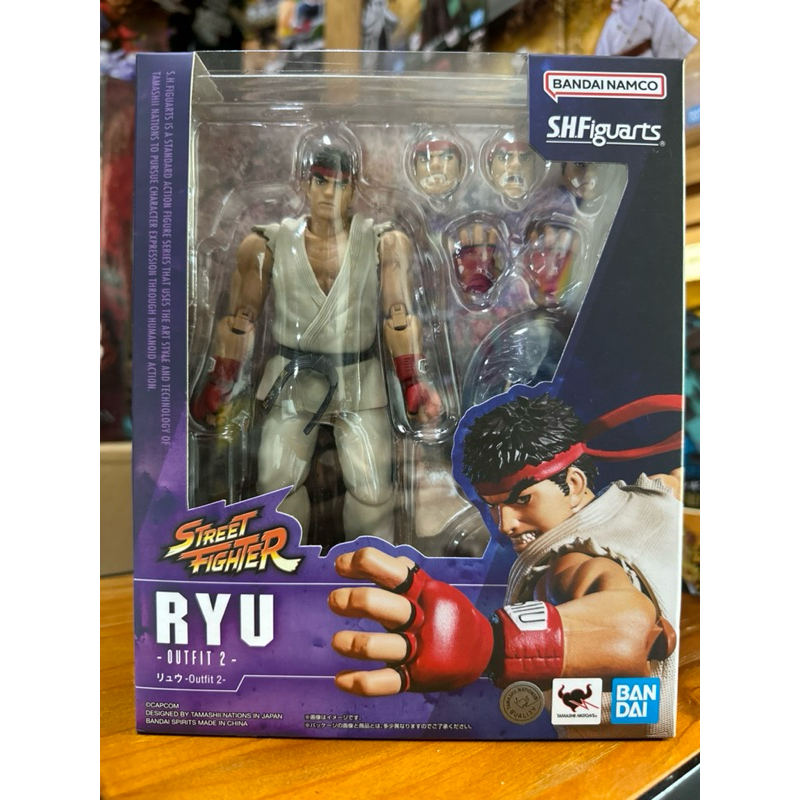 S.H.Figuarts Street Fighter RYU -OUTFIT 2- Bandai Figure