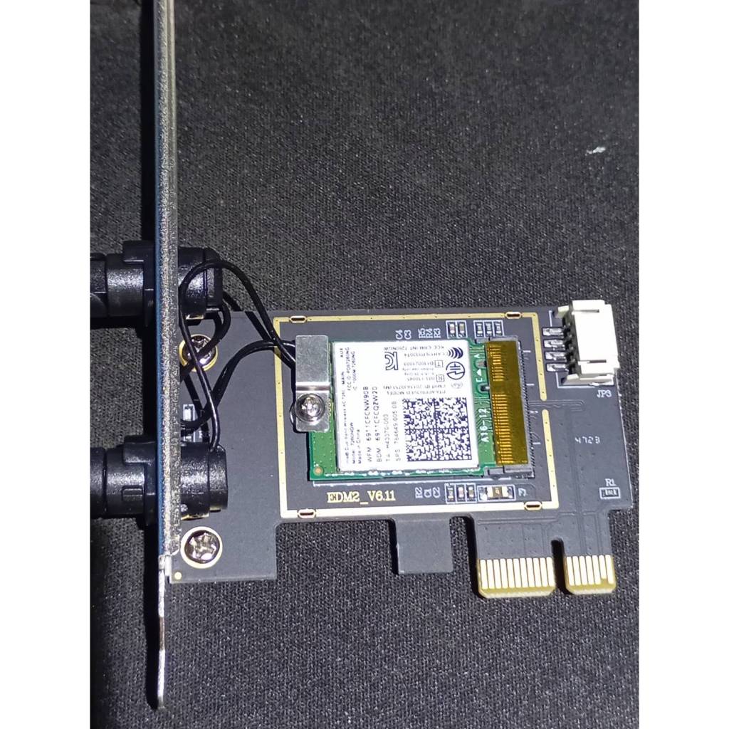 WIFI card Pci-ex1 สำหรับ PC WiFi 5G 2.4-5.0GHz Intel Dual Band Wireless AC 7260 - Bluetooth 4.0