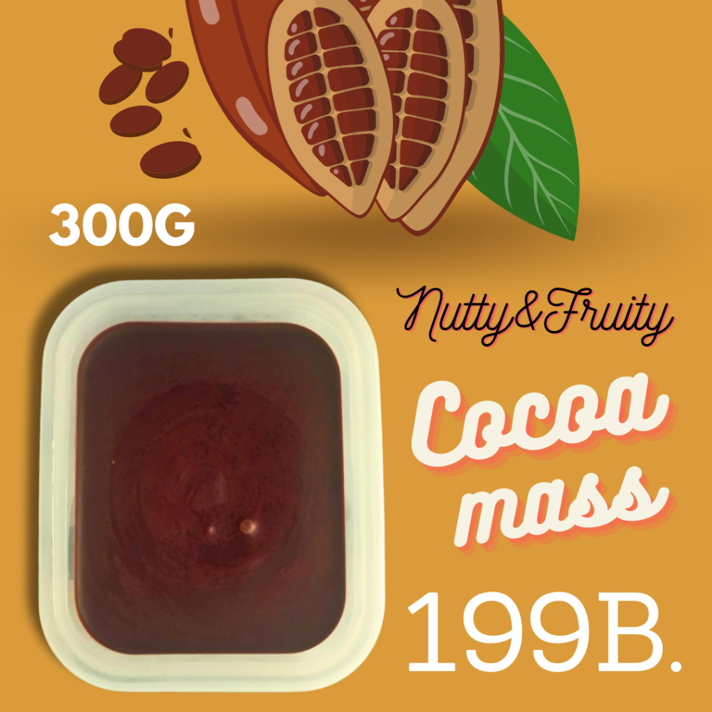 โกโก้แมส 300g Cocoa Mass, Cacao Mass, Chocolate liquor