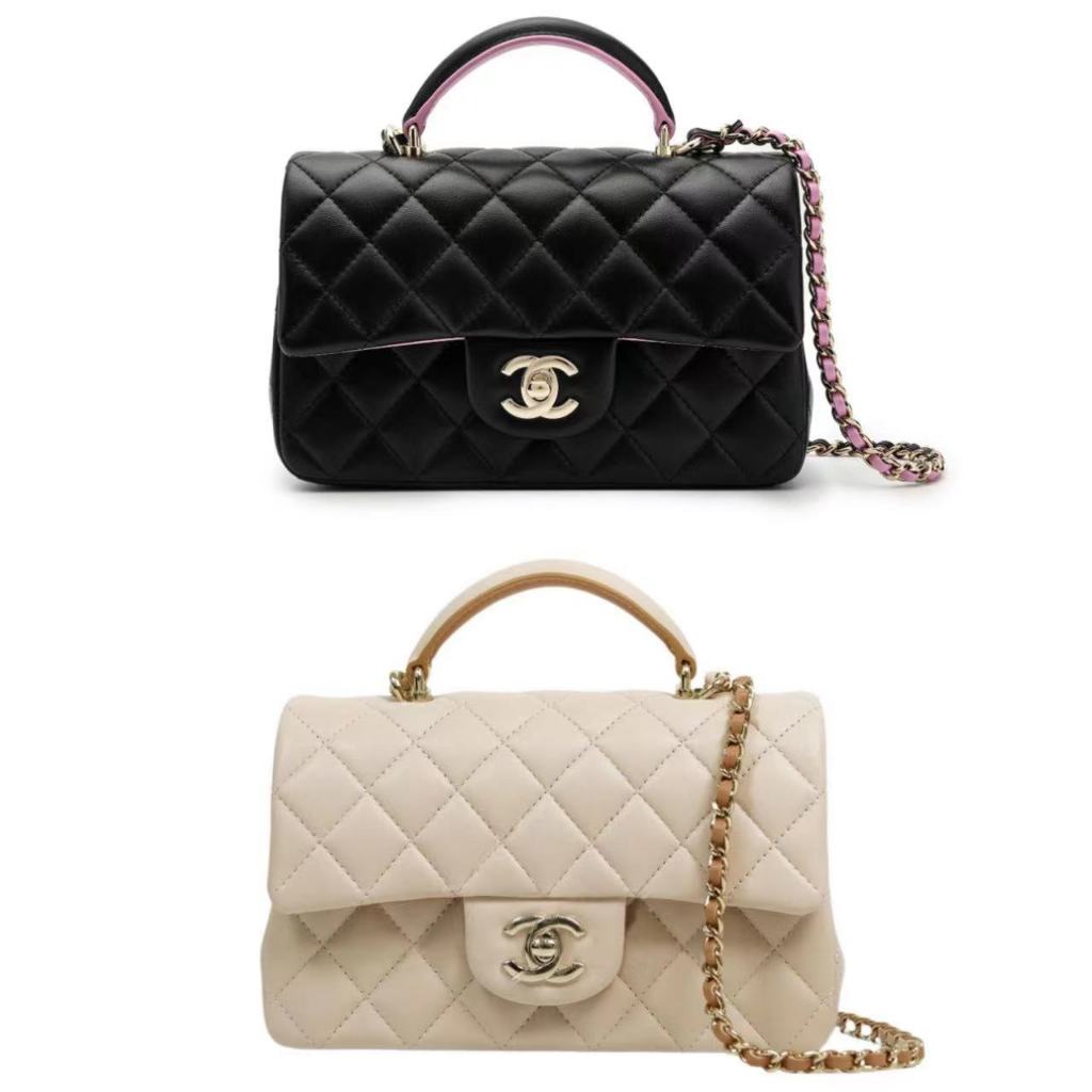 Chanel/กระเป๋าถือ/กระเป๋าสะพาย/กระเป๋าสะพายข้าง/AS2431/ของแท้ 100%