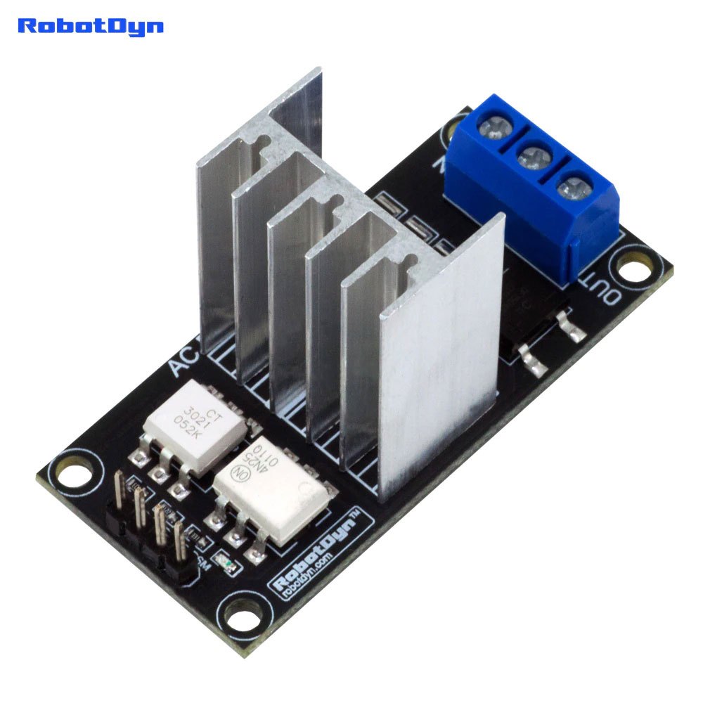 โมดูลหรี่ไฟ Arduino Dimmer AC 1 Channel 8A , 3.3V/5V