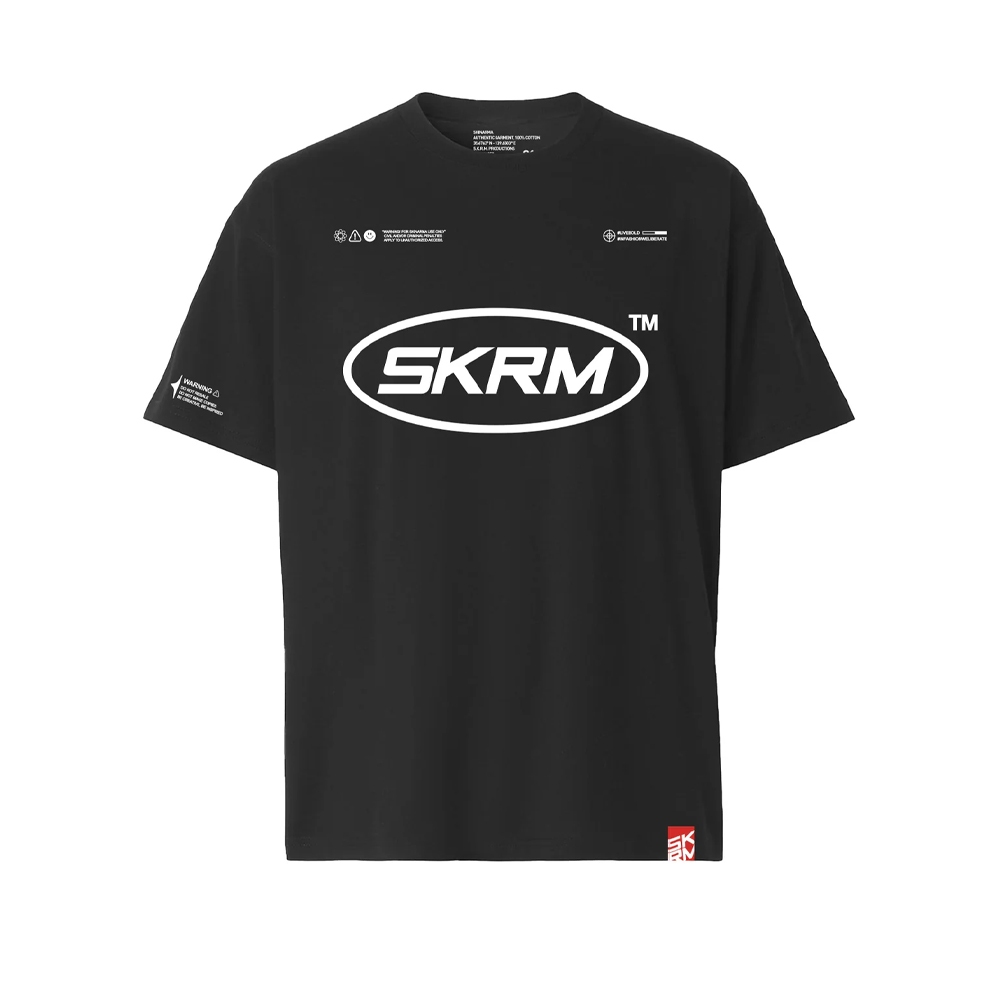 SKINARMA รุ่น GLYPH เสื้อยืดทรงโอเวอร์ไซซ์ — صورة 4