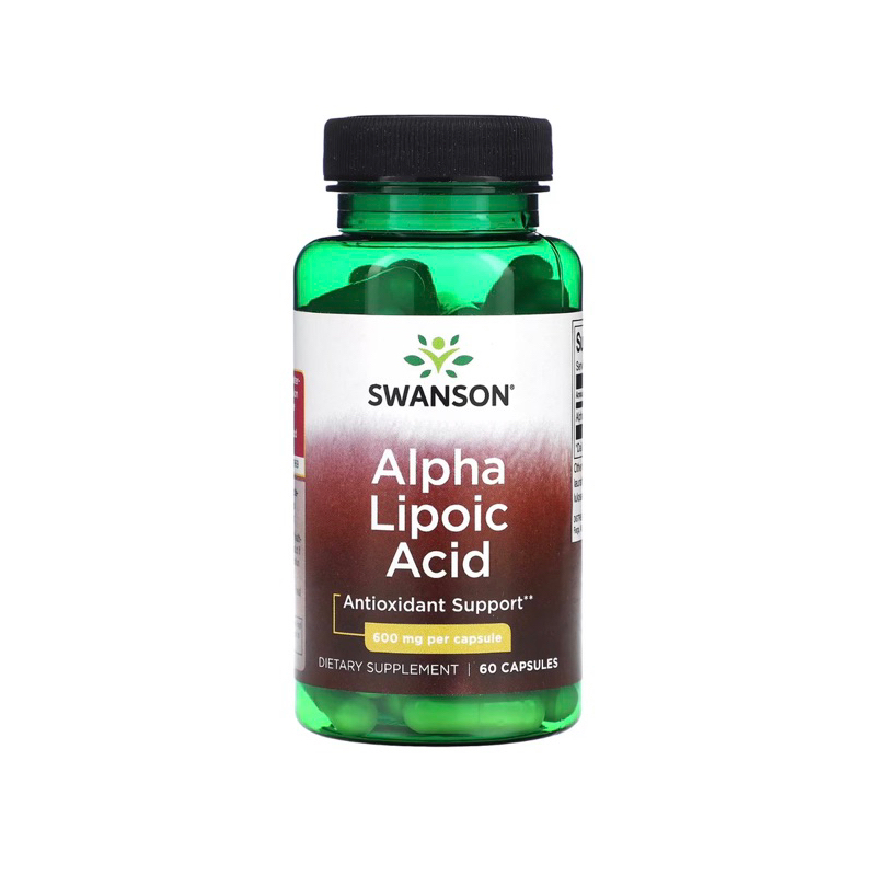 Alpha Lipoic Acid / ALA อัลฟา ไลโปอิก แอซิด ขนาด 600 mg. 60 เม็ด และ Natrol ขนาด 30 เม็ด นำเข้าจากอเมริกา ของแท้ 100%
