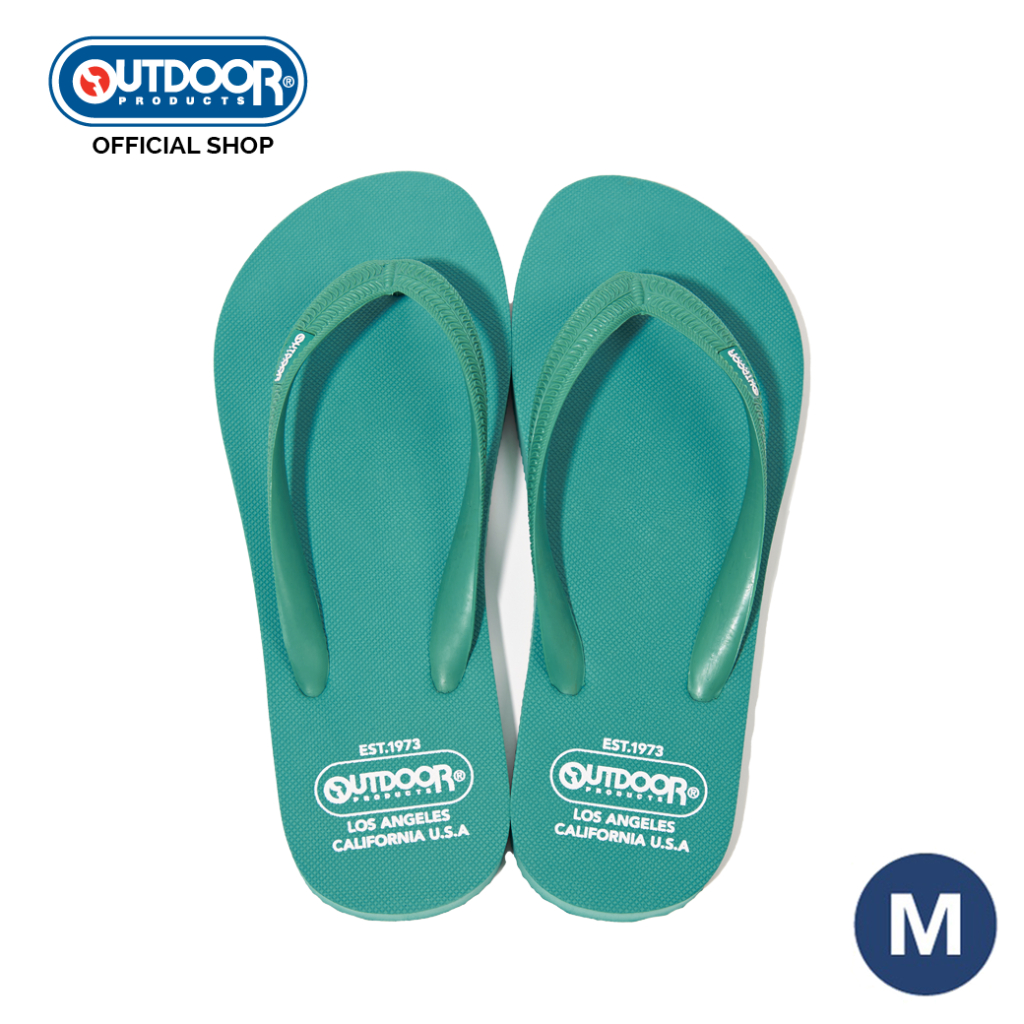 OUTDOOR PRODUCTS MEN EST LOGO FLIPFLOP รองเท้าแตะลำลองผู้ชาย เอ้าดอร์ โปรดักส์ ODMFL