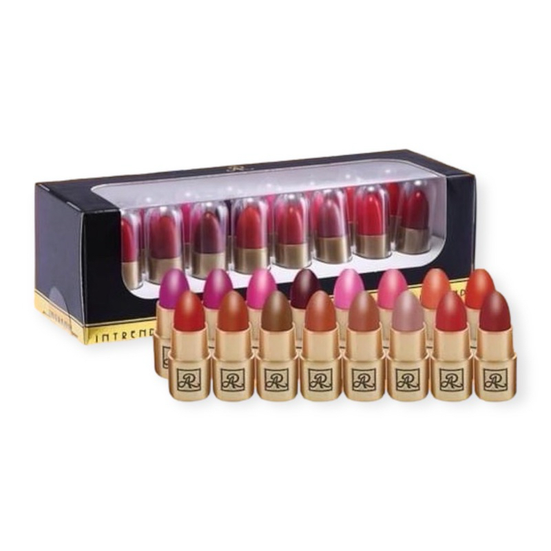 ::ARON ::  ARON Lip Color Set เอ อาร์ อารอน ลิป คัลเลอร์ เซ็ท ลิปจิ๋ว