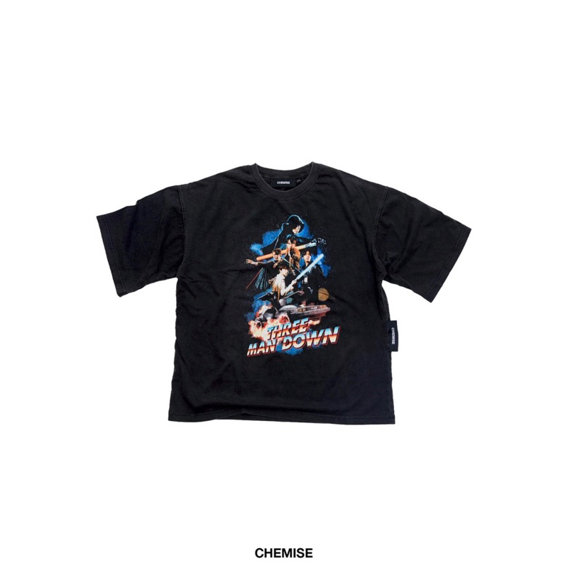 เสื้อ Threemandown TMD ลายหน้าวง มือ1 ของแท้ ไม่เคยแกะออกจากห่อ