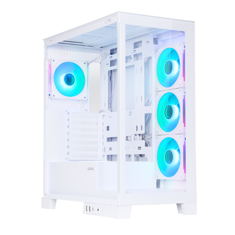 SAMA CASE Neview 2351 White (เคสคอมพิวเตอร์)