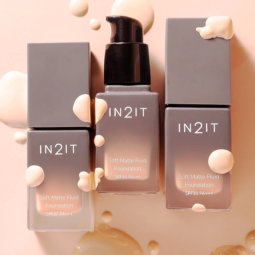 IN2IT รองพื้น Soft Matte Fluid Foundation SPF30 PA+++ thumbnail 4
