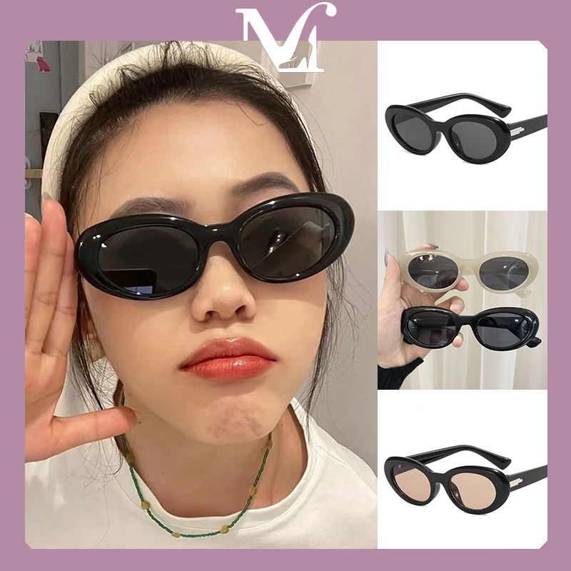 [พร้อมส่งจากไทย] แว่นกันแดดแฟชั่น สไตล์เรียบง่าย แว่นกรองแสง เทรนด์สไตล์เกาหลี แว่นตาย้อนยุค มีหลายสีให้เลือก