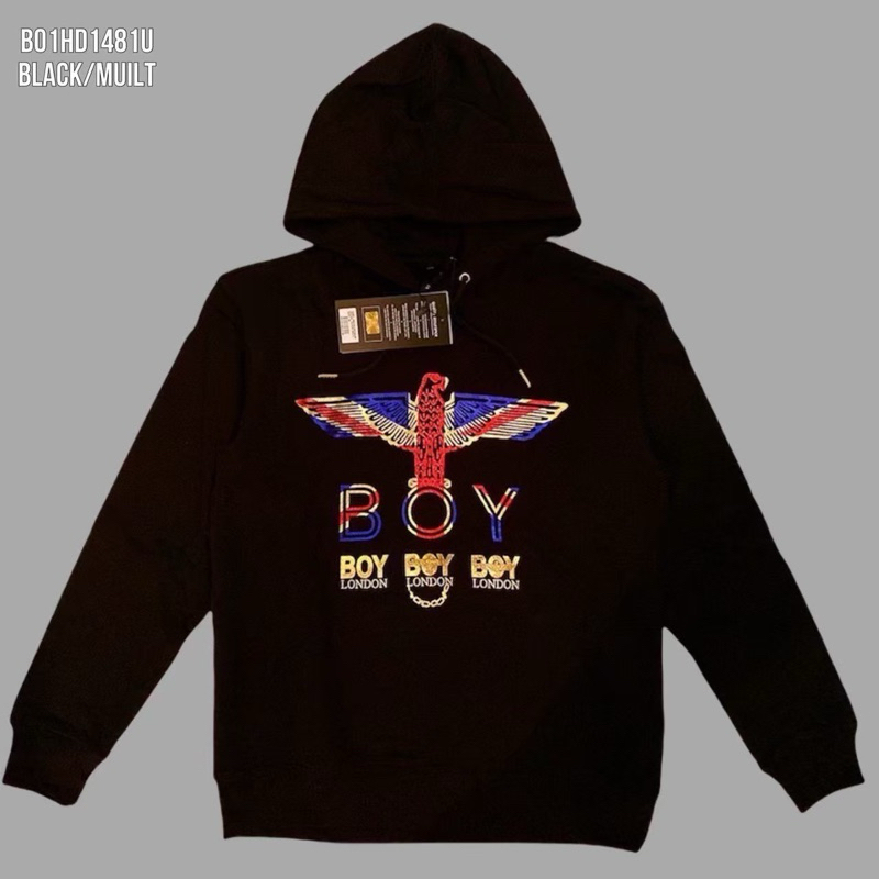 Boy London Hoodie รุ่น :B01HD1481U **ของแท้**
