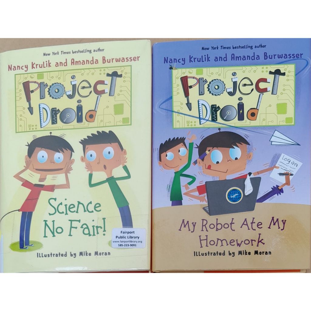 h25 Project Droid Fiction หนังสือมือสอง ปกแข็ง