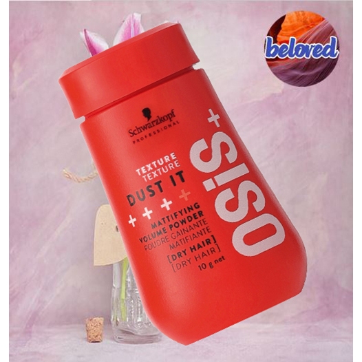 Schwarzkopf Osis+ Dust It 10 g ผงแป้งเซ็ทผม เพิ่มวอลลุ่ม เพิ่มเนื้อผม และช่วยยกโคนผม
