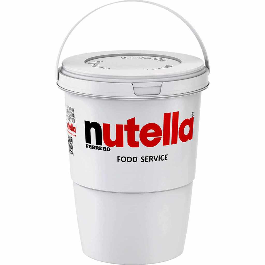 nutella แยมช็อคโกแล็ตถังรุ่นใหม่ น้ำหนัก 1.35kg