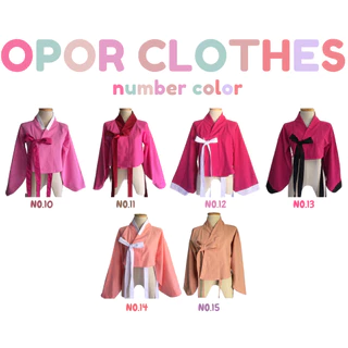 เสื้อครอปฮันบกตัวสั้น-แจ้งสีในแชท-K-031