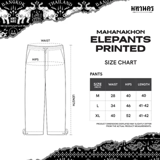 MAHANAKHON CHANG V.2 LONG PANTS BLACK