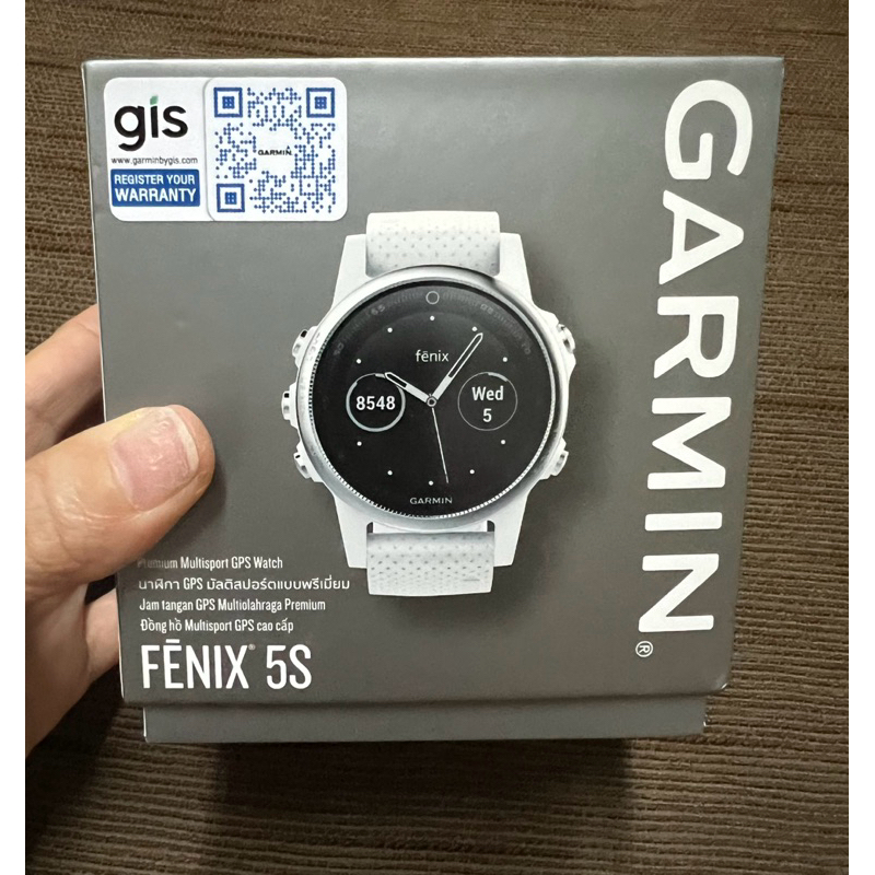 นาฬิกา Garmin Fenix 5S  มือสอง เครื่องศูนย์ไทย พร้อมกล่อง