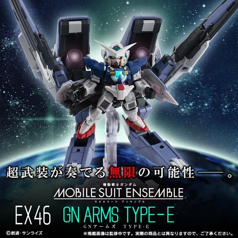 (ลด10%เมื่อกดติดตาม) Mobile Suit Ensemble EX46 GN Arms Type-E