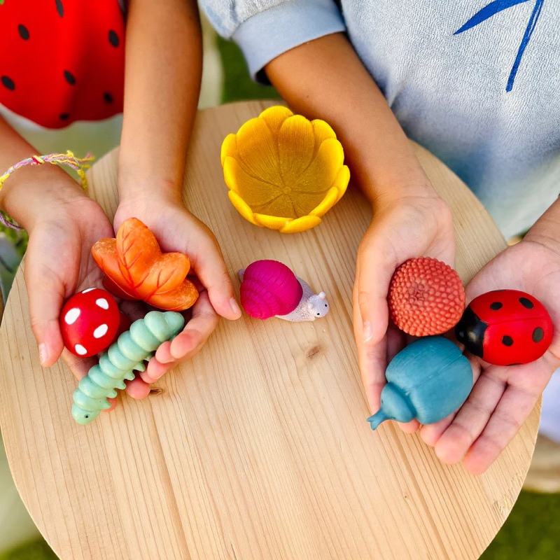 Olli Ella | Tubbles Sensory Stones - Garden Goodies