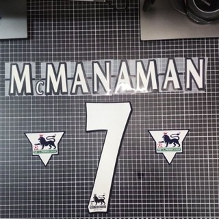ชื่อเบอร์กำมะหยี่ McMANAMAN 7 Font EPL 1997-06 for liverpool