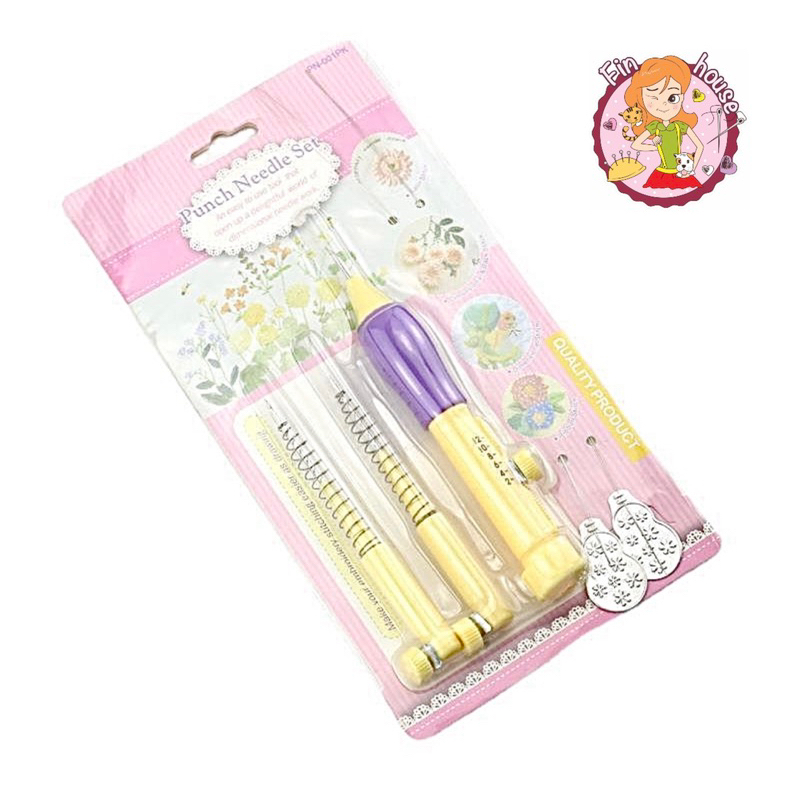 เข็มปักฟู Punch Needle Set